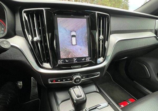 Volvo V60 cena 129000 przebieg: 57000, rok produkcji 2019 z Tuczno małe 781